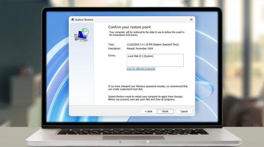 System Restore Point