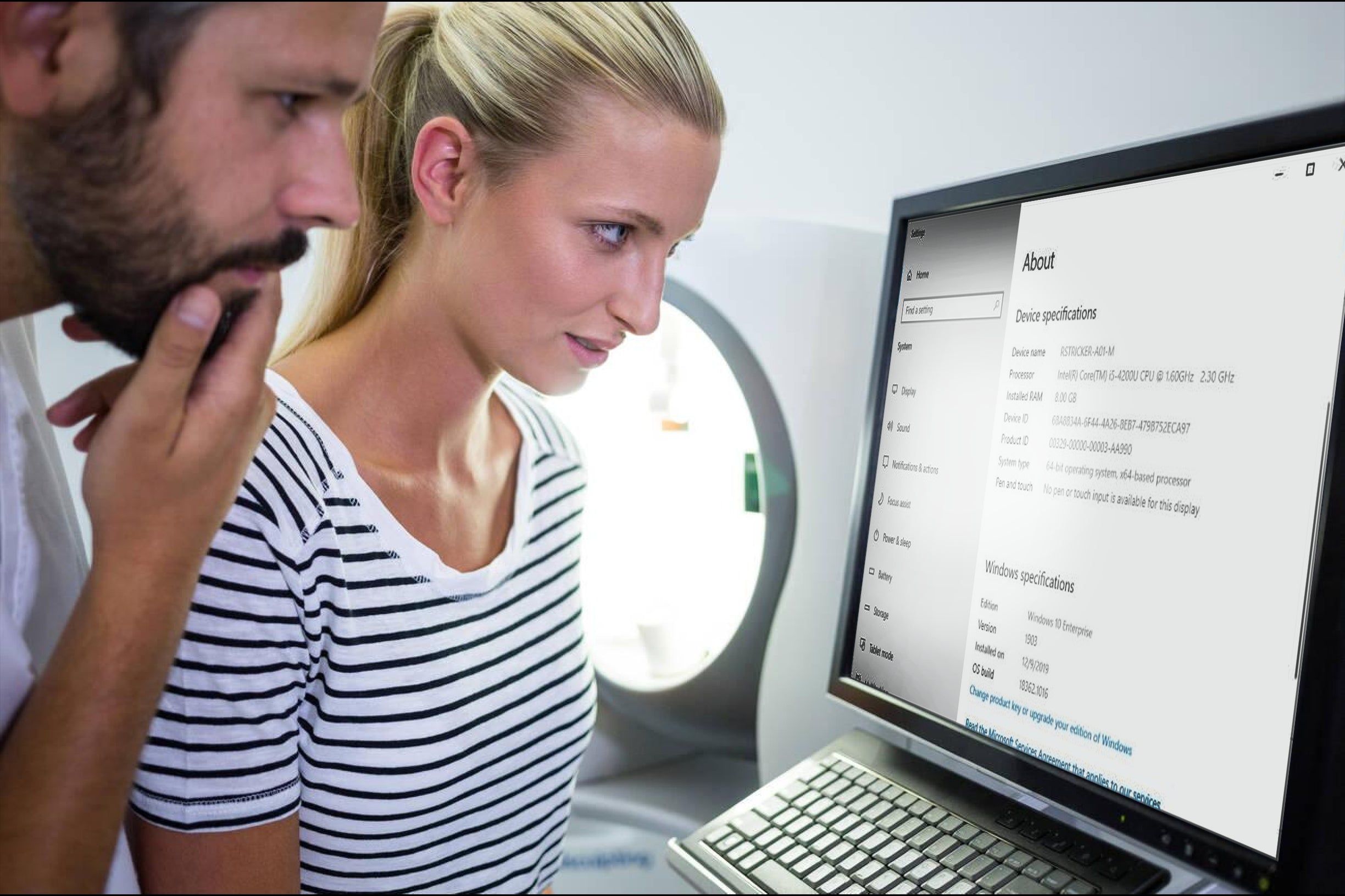 how to check pc specs