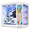 TECHNOID Limited Edition Gaming PC - AMD Ryzen 5 9600X , 32GB Ram, 2TB SSD, RTX 5070 , Windows 11 Pro, HYTE Y70 Touch infinite, White