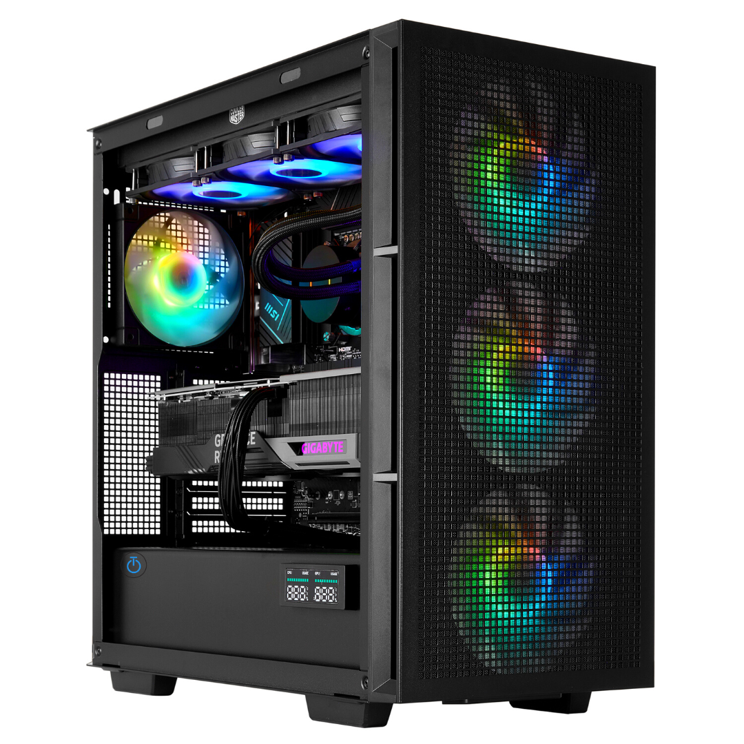 TECHNOID Pro Gaming PC - Intel Ultra 9 285K - AMD Radeon RX 9070 XT - 64GB DDR5 - 2TB SSD - Win 11 Pro - AI Ready