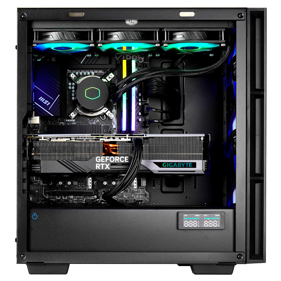 TECHNOID Pro Gaming PC - Intel Ultra 9 285K - AMD Radeon RX 9070 XT - 64GB DDR5 - 2TB SSD - Win 11 Pro - AI Ready