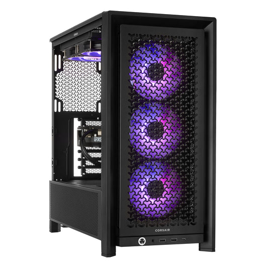 TECHNOID Ultimate Gaming PC - GeForce RTX 5090 - Intel Ultra Core 9 - 64GB DDR5 - 2TB SSD - Win 11 PRO - AI Ready - 1000w 80 Plus Gold PSU - VR Compatible - Black