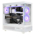 TECHNOID Glass Gaming PC - AMD Radeon RX 9060 XT 16GB - AMD Ryzen 7 7800X3D - 32GB DDR5 - 1TB SSD - Win 11 PRO - AI Ready - VR Compatible - Wifi Bluetooth