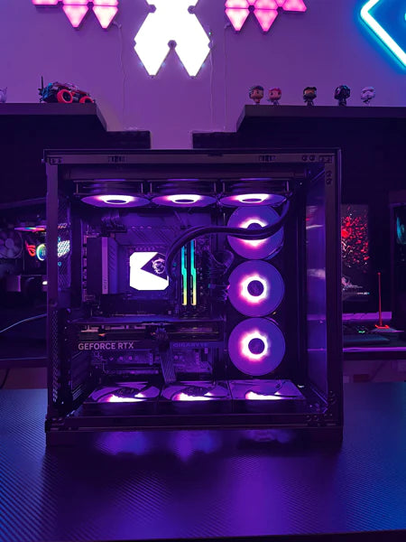 TECHNOID Gaming PC – Intel i7 12th Gen - GeForce RTX 4070 - 32GB DDR5 - 2TB SSD - Win 11 Pro