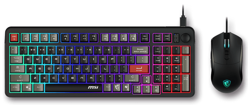 MSI Forge GK110 Gaming Mouse & Keyboard