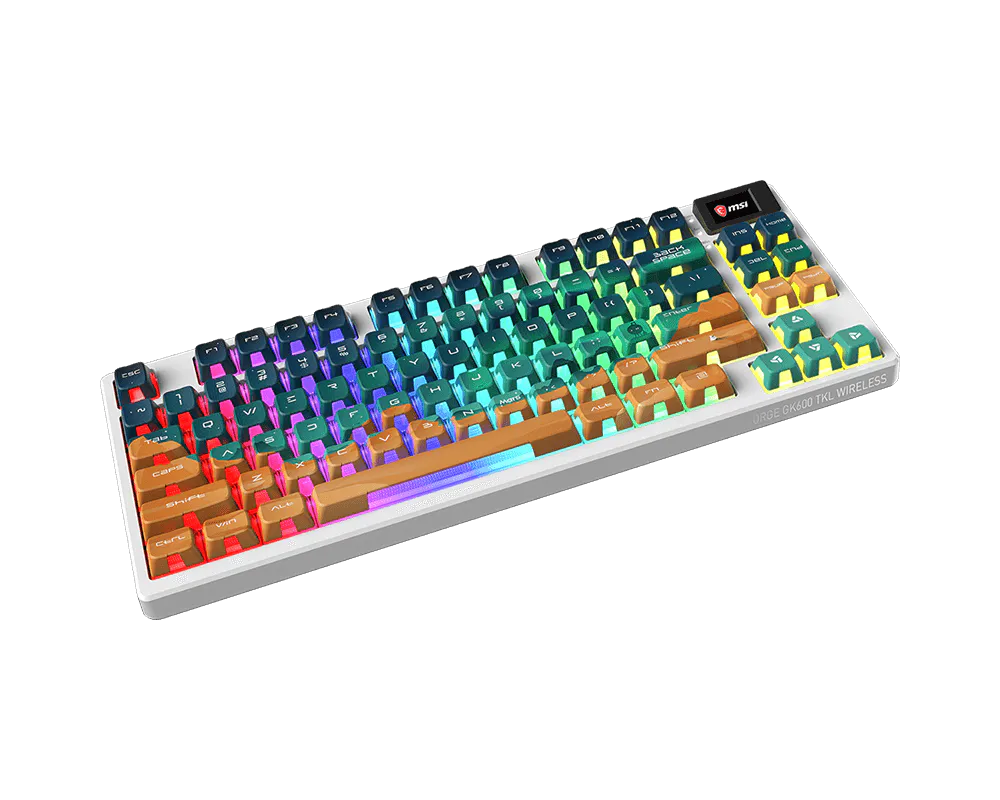 MSI FORGE GK600 TKL Wireless Gaming Keyboard – MARS