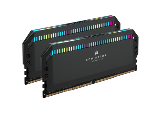 CORSAIR Dominator Platinum RGB 32GB (2x16GB) DDR5 5200MT/s C40 Black 1.25V Desktop Memory Kit