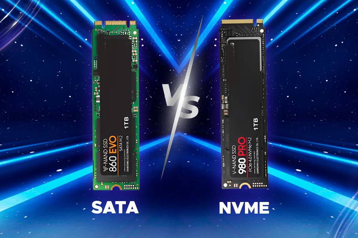 SATA vs NVMe SSD