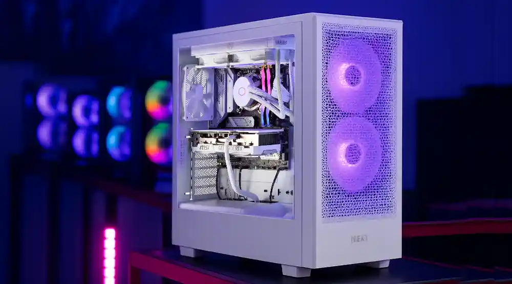 PC representing gaming PC upgrades for improved FPS and reduced lag