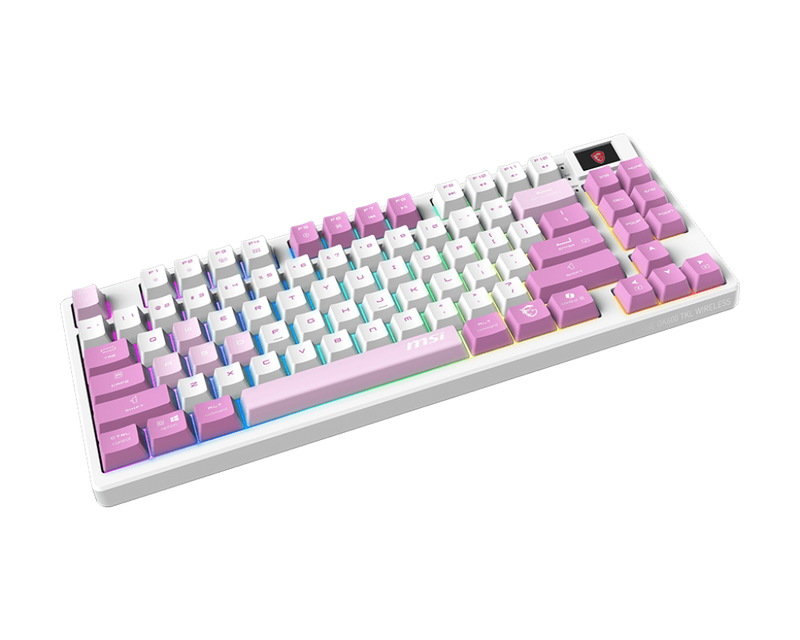 MSI FORGE GK600 TKL WIRELESS VIOLET