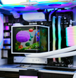 TECHNOID Frozen Gaming PC - RTX 5070 Ti - AMD Ryzen 7 9800X3D - 32GB DDR5 - 2TB SSD - Win 11 PRO - AI Ready - 850w 80 Plus Gold PSU - VR Compatible - White
