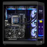 TECHNOID Limited Edition Gaming PC - AMD Ryzen 7 9800X3D, 32GB Ram, 2TB SSD, RTX 5070 Ti , Windows 11 Pro, HYTE Y70 Touch infinite, Black