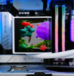 TECHNOID Frozen Gaming PC - RTX 5070 Ti - AMD Ryzen 7 9800X3D - 32GB DDR5 - 2TB SSD - Win 11 PRO - AI Ready - 850w 80 Plus Gold PSU - VR Compatible - White