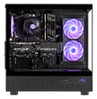TECHNOID Glass GAMING PC (RTX 5050 - Ryzen 5 - 16GB RAM - 500GB SSD - WIN 11 H - Wifi - 3 Years Warranty - Black)