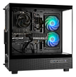 TECHNOID Glass GAMING PC (RTX 5050 - Ryzen 5 - 16GB RAM - 500GB SSD - WIN 11 H - Wifi - 3 Years Warranty - Black)
