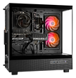 TECHNOID Glass GAMING PC (RTX 5050 - Ryzen 5 - 16GB RAM - 500GB SSD - WIN 11 H - Wifi - 3 Years Warranty - Black)