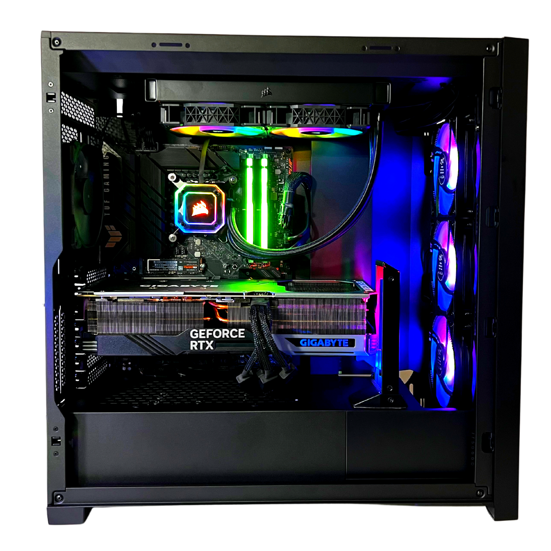 Gaming PC – AMD Ryzen 9 7900X 3D - GeForce RTX 4090 - 32GB DDR5 - 2TB SSD - Win 11 Pro - Keyboard Mouse