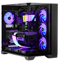 TECHNOID IGNITE Gaming PC - GeForce RTX 5080 - AMD Ryzen 7 9800X3D - 64GB DDR5 - 2TB SSD - Win 11 PRO - AI Ready - VR Compatible