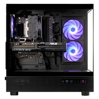 TECHNOID Glass Gaming PC - GeForce RTX 5070 - Intel Core i7-14700KF - 32GB DDR5 - 1TB SSD - Win 11 PRO - AI Ready - VR Compatible - Black