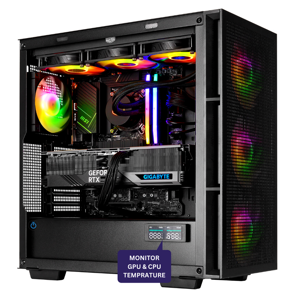 Gaming PC Intel i9 13900K - GeForce RTX 4090 - 32GB DDR5 - 2TB SSD - 4TB  HDD - Win 11 Pro - Keyboard