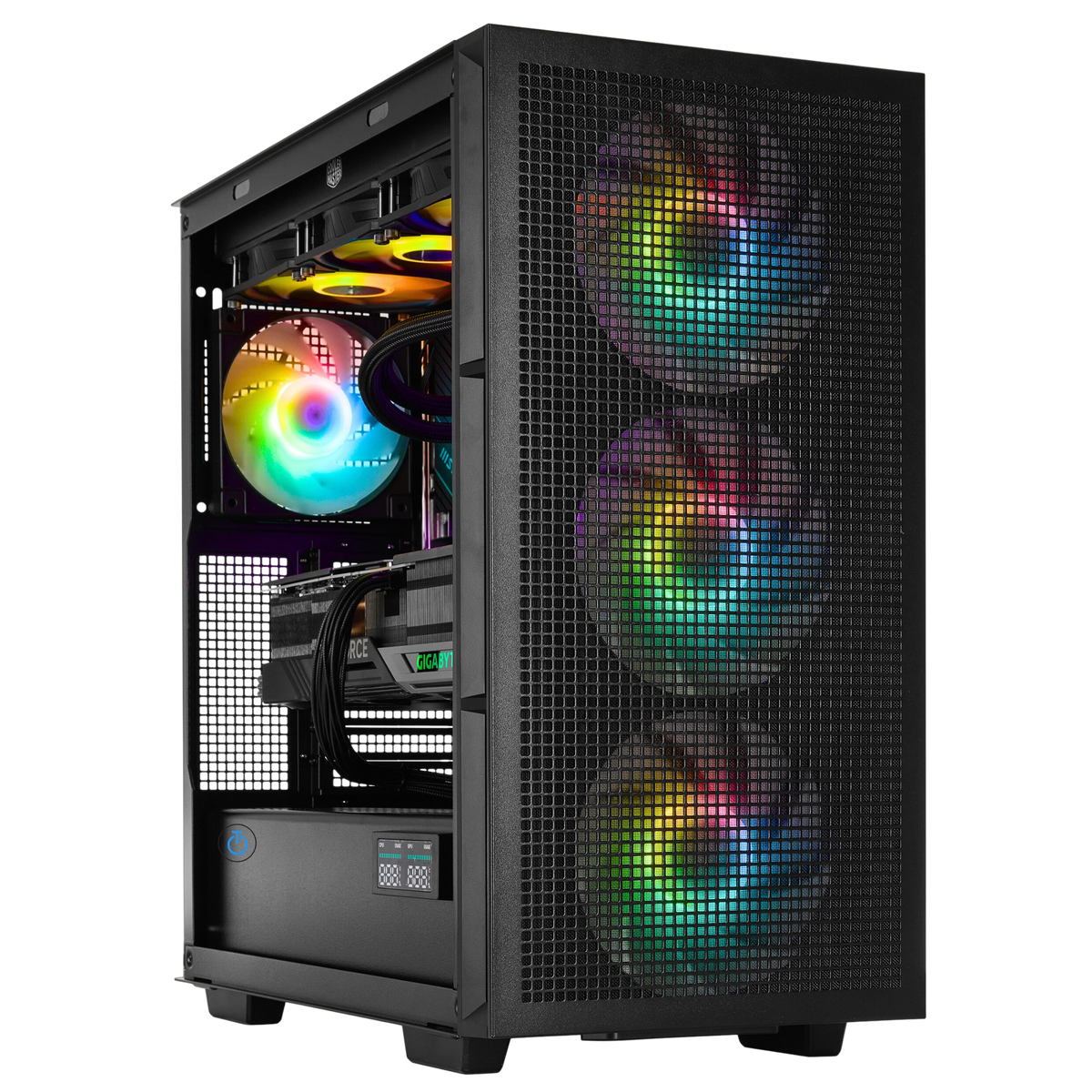 TECHNOID Pro Gaming PC - GeForce RTX 5080 - Intel i9 14900KF - 96GB DDR5 - 2TB SSD - Win 11 PRO - AI Ready - VR Compatible - Wifi Bluetooth