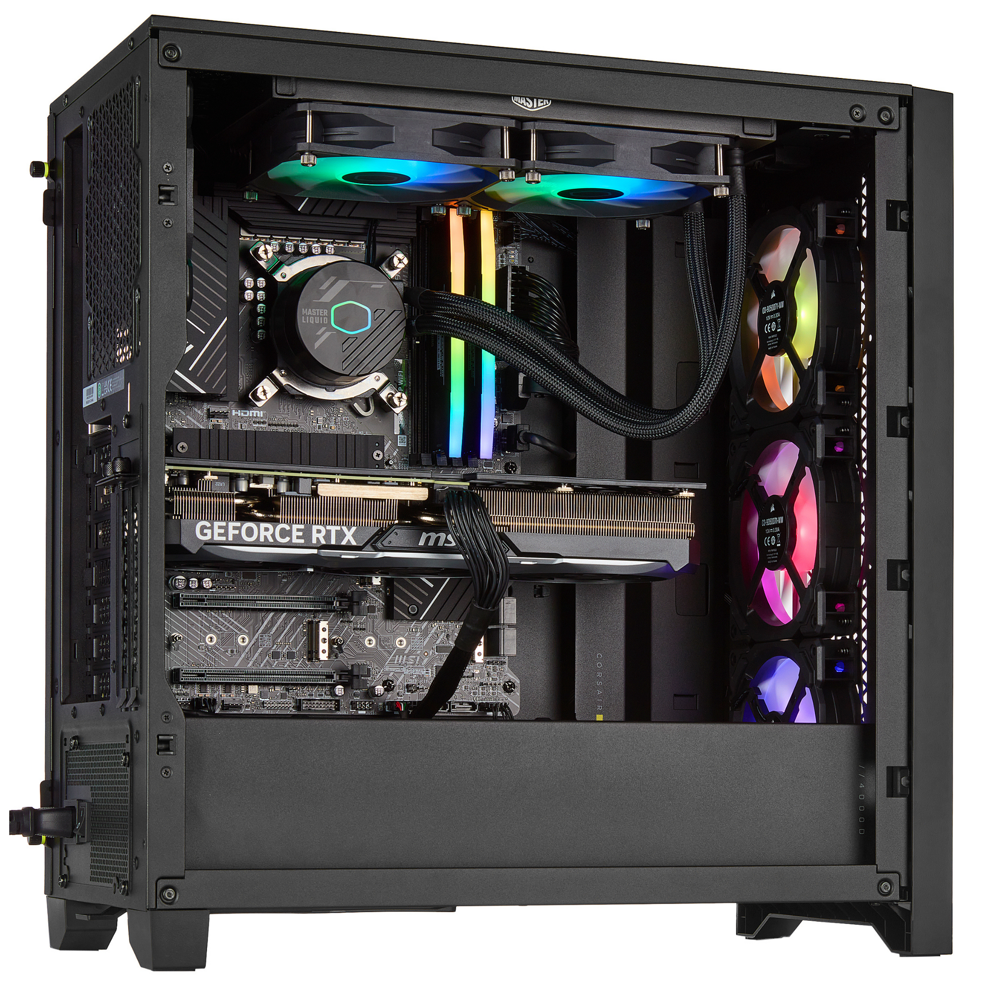 TECHNOID ULTIMATE Gaming PC – GeForce RTX 4080 SUPER - AMD RYZEN 7 7800X3D - 2TB SSD - 32GB Ram - Win 11 Pro - 3 YEARS WARRANTY