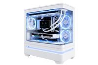 TECHNOID Vertex Gaming PC - GeForce RTX 5070 Ti - AMD Ryzen 7 7800X3D - 32GB DDR5 - 1TB SSD - Win 11 PRO - AI Ready - 850w 80 Plus Gold PSU - VR Compatible - LCD Aio - White