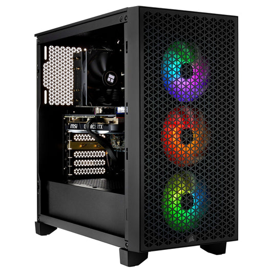 TECHNOID Budget Gaming Pc (Ryzen 7 5800X - RTX 4070 SUPER - 2TB SSD - 32GB RAM - Win 11 Pro)