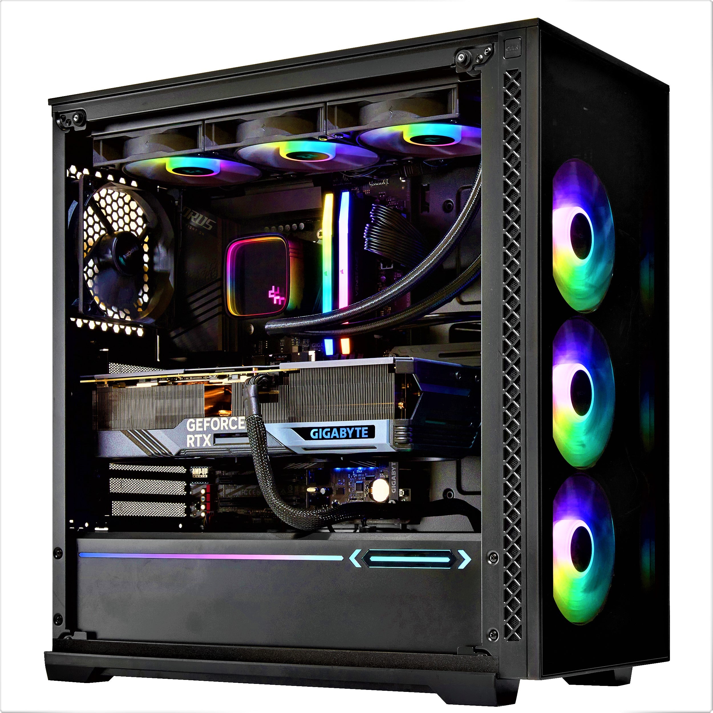 Gaming PC – AMD Ryzen 9 7900X 3D - GeForce RTX 4090 - 32GB DDR5 - 2TB SSD - Win 11 Pro - Keyboard Mouse
