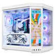 TECHNOID Limited Edition Gaming PC (Nvidia GeForce RTX 5080 - AMD RYZEN 9 9950X3D - 32 GB DDR5 RAM - 2TB SSD - AI Ready - Windows 11 P - Wifi - HYTE Y70 Touch infinite - White)