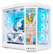 TECHNOID Limited Edition Gaming PC (Nvidia GeForce RTX 5080 - AMD RYZEN 9 9950X3D - 32 GB DDR5 RAM - 2TB SSD - AI Ready - Windows 11 P - Wifi - HYTE Y70 Touch infinite - White)