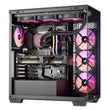 TECHNOID Nova Gaming PC - GeForce RTX 5070 Ti - Intel Core i9 14900K - 64GB DDR5 - 2TB SSD - Win 11 PRO - AI Ready - 850w 80 Plus Gold PSU - VR Compatible - Black