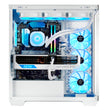 TECHNOID Nova Gaming PC - GeForce RTX 5060 Ti - AMD Ryzen 5 9600x - 32GB DDR5 - 2TB SSD - Win 11 PRO - AI Ready - 850w 80 Plus Gold PSU - VR Compatible - White