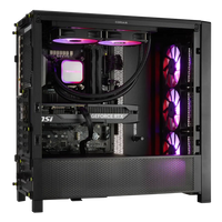 TECHNOID Ultimate Gaming PC - RTX 5080 - AMD Ryzen 7 9850X3D - 64GB DDR5 - 2TB SSD - Win 11 PRO - AI Ready - 850w 80 Plus Gold PSU - VR Compatible - Black)