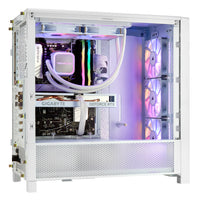 TECHNOID Ultimate Gaming PC - RTX 5080 - AMD Ryzen 7 9800X3D - 64GB DDR5 - 2TB SSD - Win 11 PRO - AI Ready - 850w 80 Plus Gold PSU - VR Compatible - White)