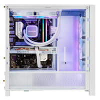 TECHNOID Ultimate Gaming PC - RTX 5080 - AMD Ryzen 7 9800X3D - 64GB DDR5 - 2TB SSD - Win 11 PRO - AI Ready - 850w 80 Plus Gold PSU - VR Compatible - White)