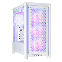 TECHNOID Ultimate Gaming PC - RTX 5080 - AMD Ryzen 7 9800X3D - 64GB DDR5 - 2TB SSD - Win 11 PRO - AI Ready - 850w 80 Plus Gold PSU - VR Compatible - White)