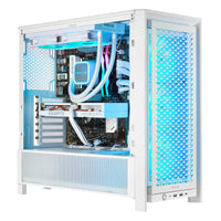 TECHNOID Ultimate Gaming PC - RTX 5080 - AMD Ryzen 7 9800X3D - 64GB DDR5 - 2TB SSD - Win 11 PRO - AI Ready - 850w 80 Plus Gold PSU - VR Compatible - White)