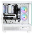 TECHNOID Glass Gaming PC - GeForce RTX 5060 Ti - AMD Ryzen 5 9600x - 32GB DDR5 - 2TB SSD - Win 11 PRO - AI Ready - VR Compatible - White