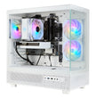 TECHNOID Glass Gaming PC - GeForce RTX 5060 Ti - AMD Ryzen 5 9600x - 32GB DDR5 - 2TB SSD - Win 11 PRO - AI Ready - VR Compatible - White