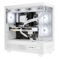 TECHNOID Glass GAMING PC (AMD RX 9070 XT - Ryzen 7 7700 - 32 GB RAM - 1TB SSD - WIN 11 H - Wifi - 3 Years Warranty - White)