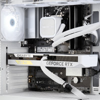 TECHNOID Glass GAMING PC (AMD RX 9070 XT - Ryzen 7 7700 - 32 GB RAM - 1TB SSD - WIN 11 H - Wifi - 3 Years Warranty - White)