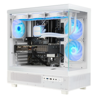 TECHNOID Glass Gaming PC - AMD Radeon RX 9060 XT 16GB - AMD Ryzen 7 7800X3D - 32GB DDR5 - 1TB SSD - Win 11 PRO - AI Ready - VR Compatible - Wifi Bluetooth