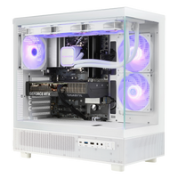 TECHNOID Glass Gaming PC - AMD Radeon RX 9060 XT 16GB - AMD Ryzen 7 7800X3D - 32GB DDR5 - 1TB SSD - Win 11 PRO - AI Ready - VR Compatible - Wifi Bluetooth