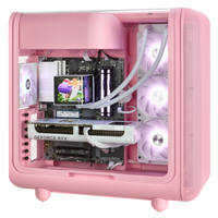TECHNOID Infinity Gaming PC (AMD Radeon RX 9070 XT - AMD RYZEN 7 7800X3D - 32 GB DDR5 RAM - 1TB SSD - AI Ready - Windows 11 H - Wifi - HYTE X50 Strawberry Milk)