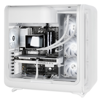TECHNOID Infinity Gaming PC (AMD Radeon RX 9070 XT - AMD RYZEN 7 7800X3D - 32 GB DDR5 RAM - 1TB SSD - AI Ready - Windows 11 H - Wifi - HYTE X50 White)