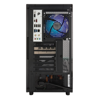 TECHNOID Glass Gaming PC - GeForce RTX 5070 - Intel Core Ultra 7 - 32GB DDR5 - 1TB SSD - Win 11 PRO - AI Ready - VR Compatible - Black