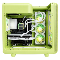 TECHNOID Infinity Gaming Pc (Amd Ryzen 7 9700X - RTX 5070 - 1TB SSD - 32GB RAM DDR5- Win 11 Pro - HYTE x50 - Matcha)