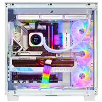 TECHNOID Frozen Gaming PC (AMD Radeon RX 9070 XT - AMD RYZEN 7 9850X3D - 32 GB DDR5 RAM - 2TB SSD - AI Ready - Windows 11 P - Wifi - HYTE Y70 Touch infinite - White)