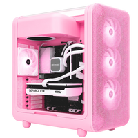 TECHNOID Infinity Gaming Pc (Amd Ryzen 7 9700X - RTX 5070 - 1TB SSD - 32GB RAM DDR5- Win 11 Pro - HYTE x50 - Strawberry)